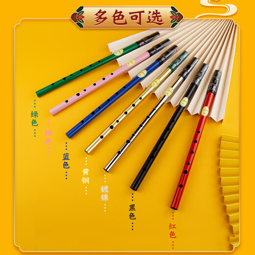 杉贝英国Feadog飞叨爱尔兰哨笛锡笛C调D调初学生哨笛我心永恒笛子乐器 彩色烤漆D调(绿色)+使用教材+电
