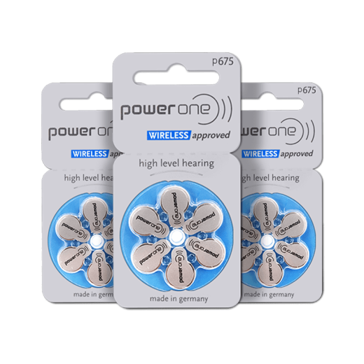 西万博助听器powerone原装专用配件电池P13P312纽扣P10电子P675锌空气 powerone P675【1板6颗】