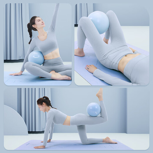 PROIRON yoga ball Pilates 25cm small ball for adults, pregnant women, children and infants, thickened explosion-proof balance ball powder