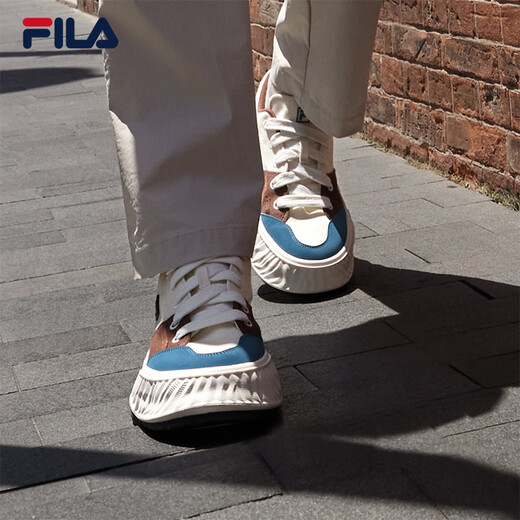 Zapatos Oficiales de Fila Sichuan Fosso Men's Shoes Cáhoe Zapatos casuales 2025 Zapatos deportivos de primavera y verano zapatos blancos pequeños espesas