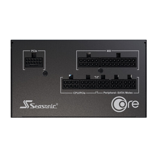 SEASONIC 750W CORE (2024) Gold Medal Computer Power Supply ATX3.1/PCIe5.1/12V-2x6 supports 50 series graphics cards
