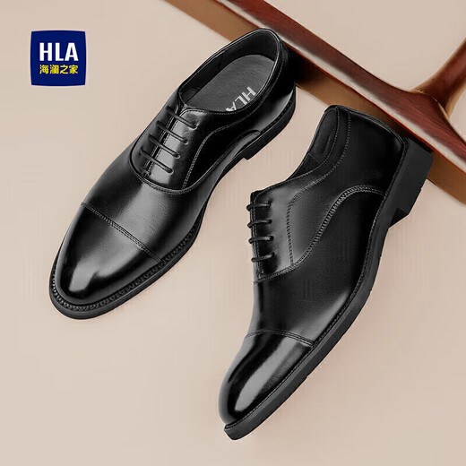 Hailan Home Hla Lederschuhe Herren Oxford Schuhe Business Formale Trage komfortable und immergrande Cowhide haapxm4dba482 Black 40