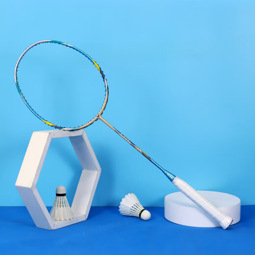 威克多（VICTOR）胜利羽毛球拍全碳素碳纤维小隼纳米7小鬼斩tk30pro瑶光小龙牙单拍 【纳米7升级版】HX-7SP/V琥珀金 4U(80-84.9克)