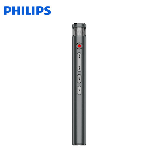 
Philips Professional Recorder VTR5260 16G Portable and compact evidence collection artifact with you. Voice to text HD noise reduction synchronous translation recorder