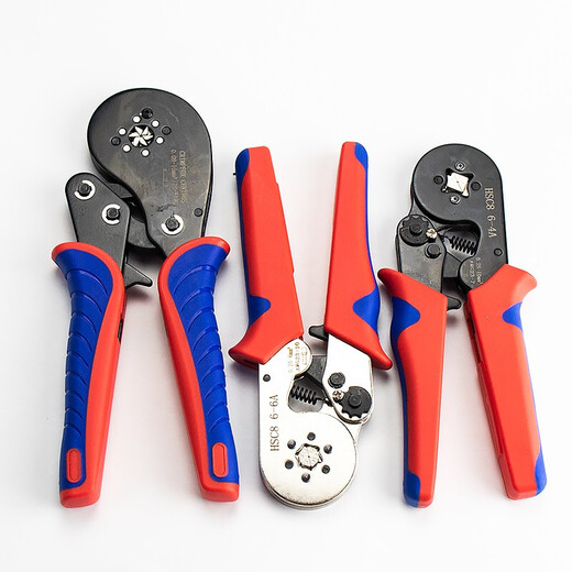 Hasdick Jingcang distribution HKHE-046 tubular terminal crimping pliers pre-insulated wire nose self-adjusting crimping pliers HSC8 6-4A (0.25-10m)