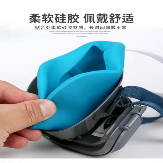 焊工防尘防烟专用口罩防毒面具 防有毒气体煤矿专用防灰尘囗罩防工业粉尘 活性炭薄款三层滤棉100片 3200/1502口罩