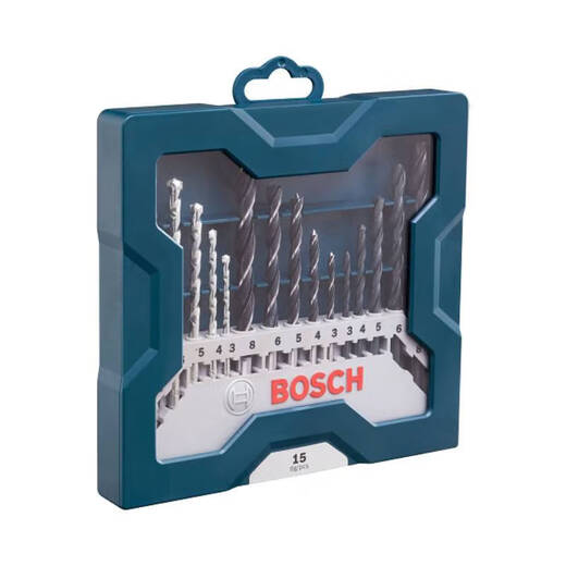 Bosch (BOSCH) 15-piece drill bit set mixed (15-piece set) round shank drill bit mixed set 15-piece drill bit set mixed (15-piece set)