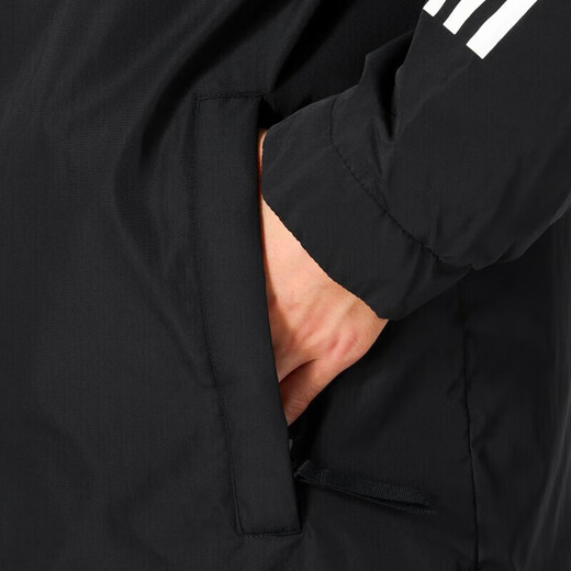 Adidas 阿迪达斯官方舰店男装 冬季新款运动服连帽防风棉衣外套保暖棉服 IV9230/橄榄绿/御寒保暖 M