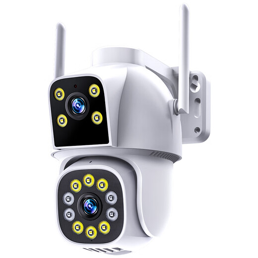
Caregivers 4G surveillance camera indoor and outdoor zoom high-definition surveillance wireless wifi doorway outdoor home 360-degree panoramic view without dead angle mobile phone remote solar surveillance 16 million ultra-high definition [4G free recharge] dual-screen no dead angles Get 32G card | 0 fee | 30 days of loop recording