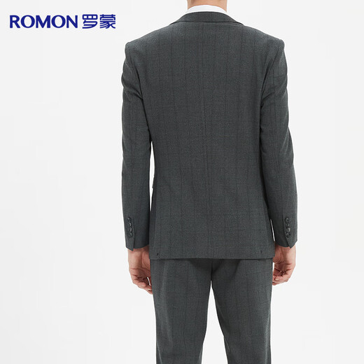 Luo Meng suit suit men's slim business professional formal suit men's suit groomsmen suit groom suit wedding dress trendy men's suit