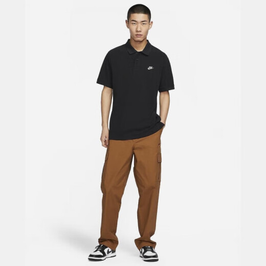 
Nike (NIKE) Men's New Breathable Tennis Lapel POLO Shirt Short Sleeve T-Shirt DD4713-437 FN3895-010 XL
