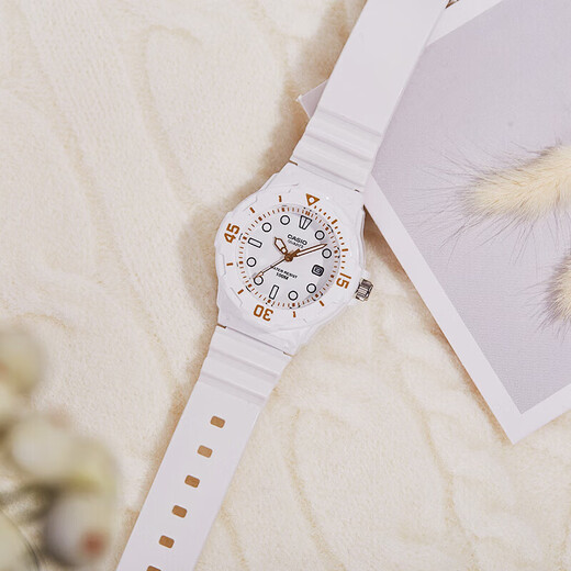 CASIO fashionable compact sports waterproof women's watch student watch LRW-200H-7E2VDF