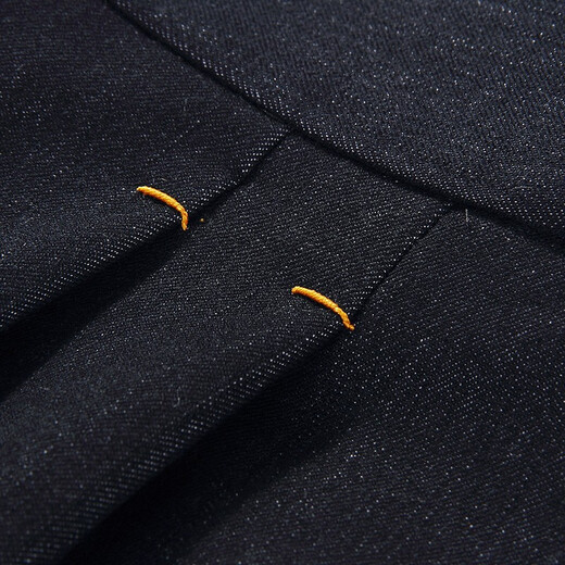 GIEVES CHARLES limited edition high-end handmade fashion casual men's denim denim suit suit men's denim denim suit 48