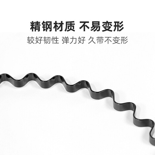 Skin-friendly anti-slip wavy invisible hair hoop for men, back head pressing hair hole, hair bundling, broken hairpins for women MF8936