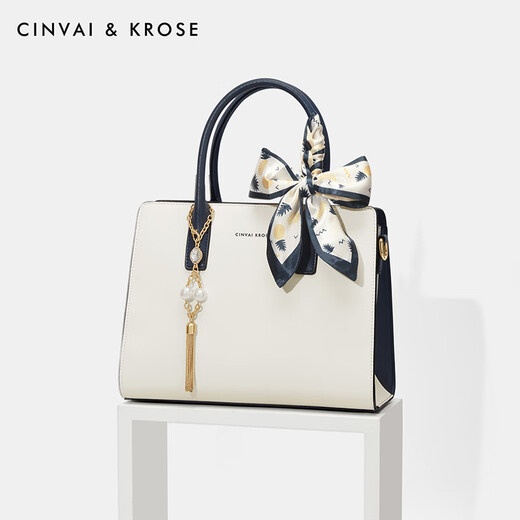 CinvaiKrose bag women's bag handbag women's bag brand new 2026 high-end light luxury mother bag birthday gift off-white CK women's bag birthday gift for wife