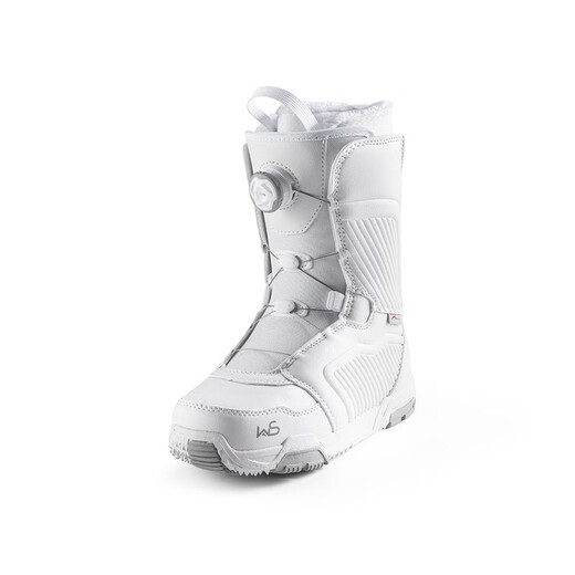 WS snowboardsWS snowboards Snowboard BOA wire-buckle automatic snowshoes White women's veneer shoes Very light 2819 white ski shoes 38
