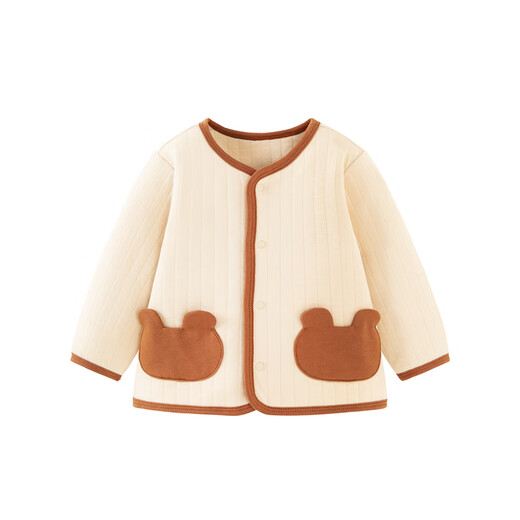 Mini Bala winter new soft fleece cotton elastic jacket for boys and girls baby warm thick outer jacket