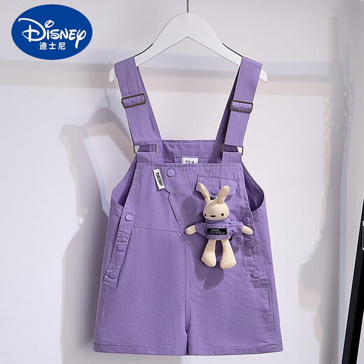 Sallope pour enfants Disney pour la salopette pour filles pour l'été 2024 Nouveau short décontracté d'été à la mode