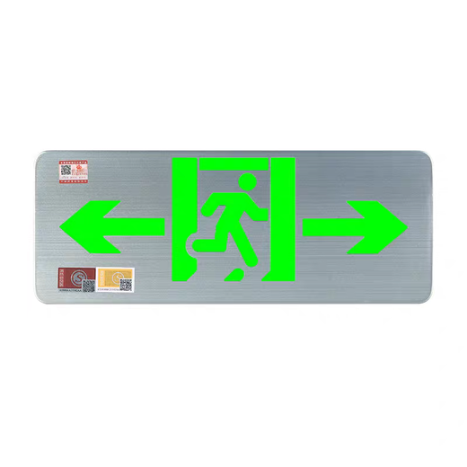 Man Wah Electrician Man Wah safety exit indicator emergency lighting evacuation indication high and low voltage universal 24v36v220v sign Man Wah single-sided Ankou 24-220V universal