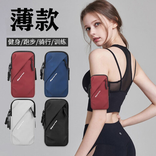 Xinnuofan Sport lauft Handy -Armpack für Männer und Frauen im Freien im Freien mit dem Fahrrad Mobiltelefon Taschen -Handelsabdeckung Mobilfunkanbieter Armpack 036 [Brewer/weniger als 6,7 Zoll]