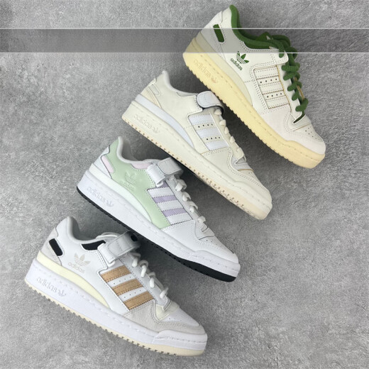 阿迪达斯 （adidas）阿迪三叶草FORUM 84LOW男女休闲板鞋FZ6296 FZ6253  HQ6938 FZ6296  35.5