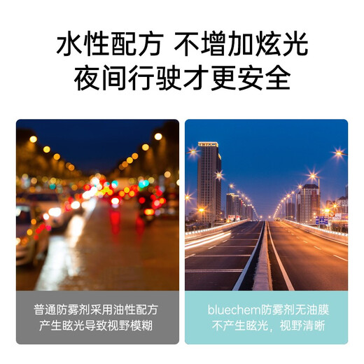 Blue Dolphin German car glass defogger car window anti-fog spray helmet anti-fog rearview mirror defogger 200ml