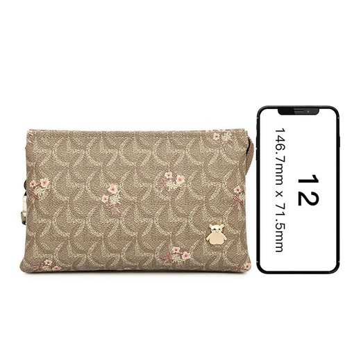 Goldlion Women's Handbag Printed Clutch Bag Versatile Clutch Bag Birthday Gift Gift