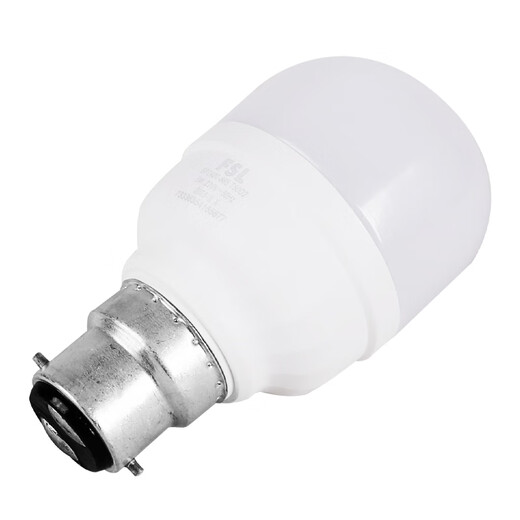 Foshan Lighting Foshan Lighting LED light bulb cylindrical bulb energy-saving bulb property light bulb lighting light source super bright B22 bayonet light bulb 5W white light (6500K)