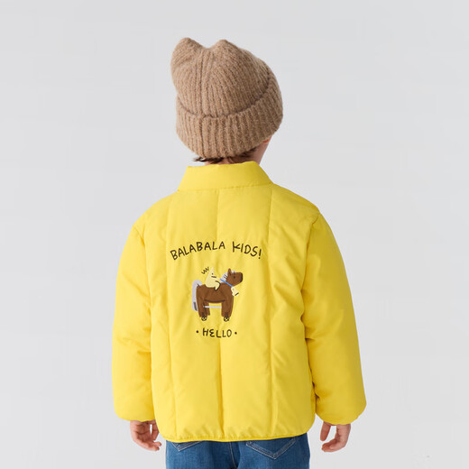 Balabala children's clothing children's cotton coats boys and girls coats winter coats cotton coats embroidered baby clothes