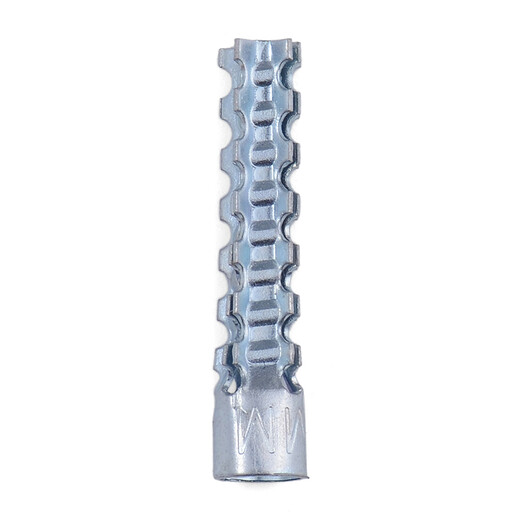 Jinggong upgraded version, metal internal expansion pipe nail expansion plug, lightweight iron expansion screw, lightweight sawtooth barbed expansion bolt, 6mm 8mm mixed expansion + iron nails (40 sets in total)