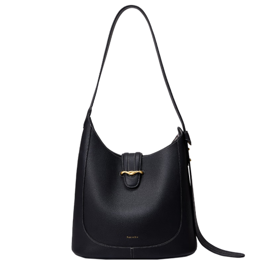 Nucelle Nueva Zhilan [900 puntos + 99 yuan Redención] 2025 NUEVA BOCKET BACKET, Color aleatorio, Ginger Grass Yellow [Versión grande] Regalo de cumpleaños de la marca de alta gama para novia y esposa