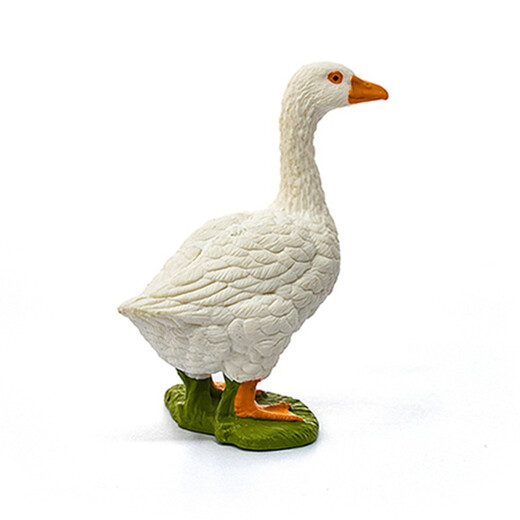 COMEL Deutsches Schema Schleichs Simulierte Tiermodellfarm Serie Geflügel Vieh kleine Tiere als Hühner und männliche Bauern Gans 13799