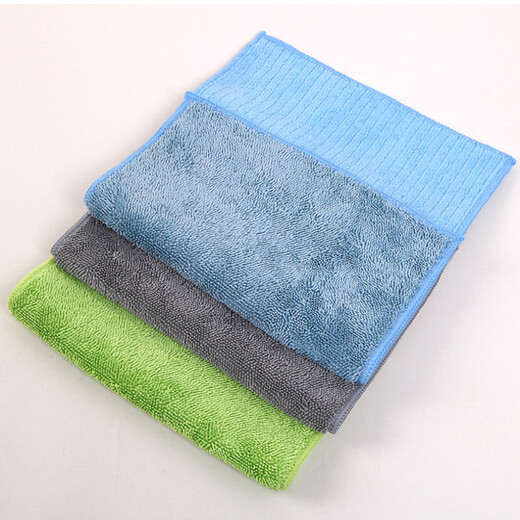 Roman style mopping rags 24*40cm*3 lint-free floor mopping towels clip-on mop flat mop replacement