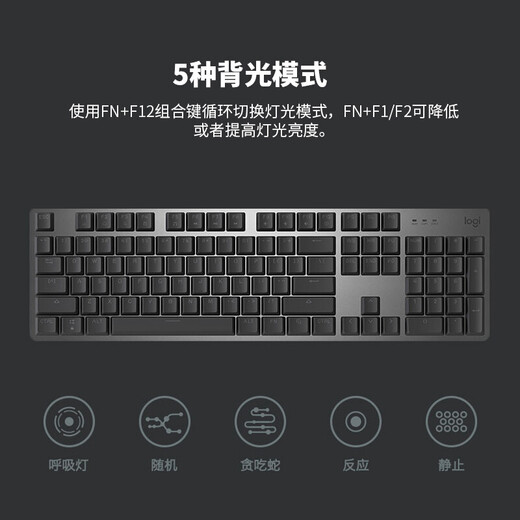 罗技（Logitech）K845机械键盘有线键盘游戏键盘办公全尺寸电竞发光吃鸡键盘办公用品WF13A K845可妮兔联名机械键盘 青轴【25%用户选择】