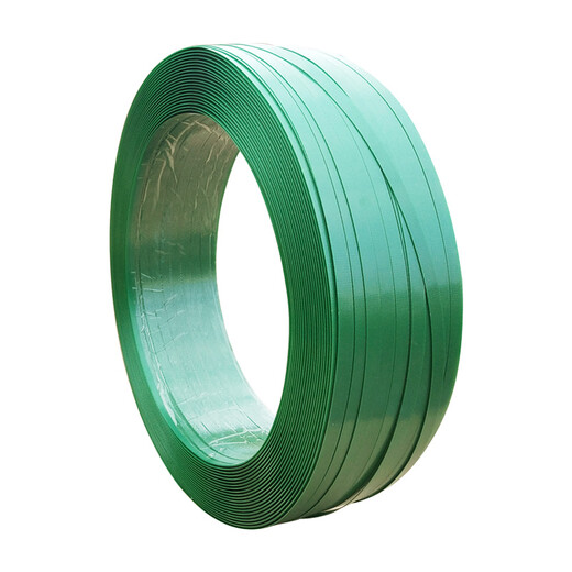 PET plastic steel packing tape 1608 net 20kg paperless heart green color transparent handmade plastic strapping tape green 1608 4.5 kg about 300 meters translucent