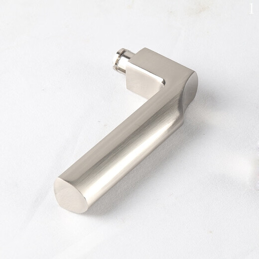 Xizan is suitable for Buyang anti-theft door handle zinc alloy handle replacement handle strong and durable Zhongheng anti-theft door 9908 brass hammer movable handle price >55mm universal type without key