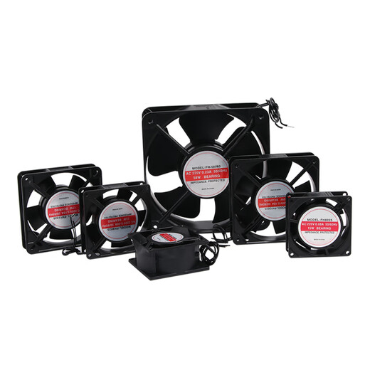 
XMSJ small axial flow fan 220v industrial cabinet cooling fan 12038 distribution cabinet cooling fan exhaust fan 15051 oil-containing 220V 150*150*50