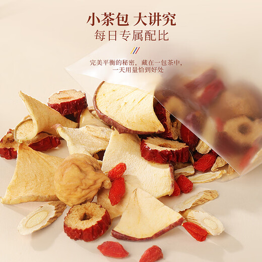 Fudonghai Apfel astragalus Wasser 250 g (10 Beutel) Ablehnen Sie gelbe Gasbeschränkung Wasser Feigen Wolfberry Red Date Tee ohne Make -up -Tee
