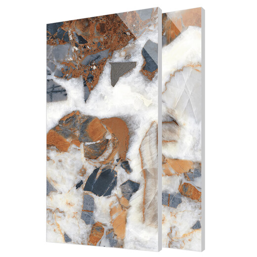 Pinecone Red Luxury Stone Sala Lobby Light Villa Tiles Light Luxury Marble Wall Tiles 600 1200 12605 600*1200 mm