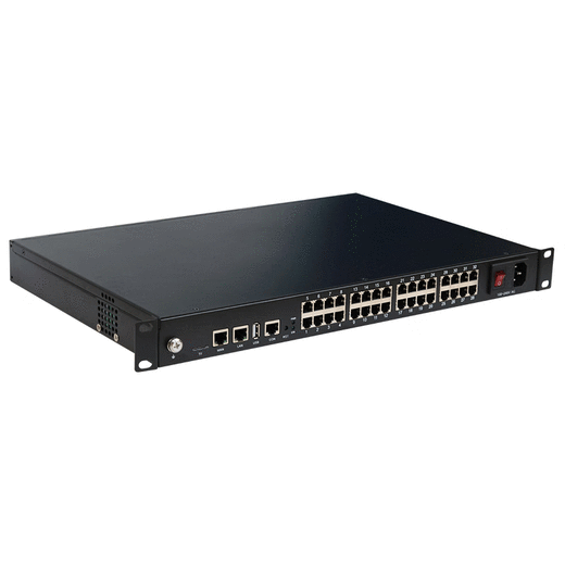 Guowei Times Communication WS848-IAD Voice Gateway Analog Telephone Port IPPBX Converter Protocol IAD Telephone Adapter IMS 4-channel FXO External Line
