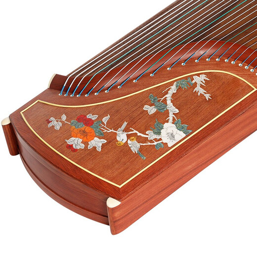 Dunhuang Marke Dunhuang Guzheng Anfänger Kinderklasse Guzheng Small Guzheng Professional spielen Instrument 696/689/694 694L Farbige Pfingstrosen + Vollständige Geschenktüten