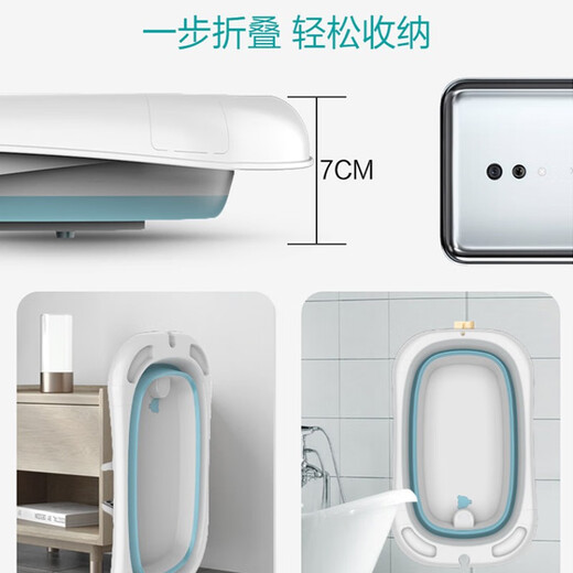 Zigman Pet Dog Cat Bath Basin Small and Medium-sized Dog Bath Golden Retriever Samye Bath Basin Foldable# Luxury Model Extra Large Foldable