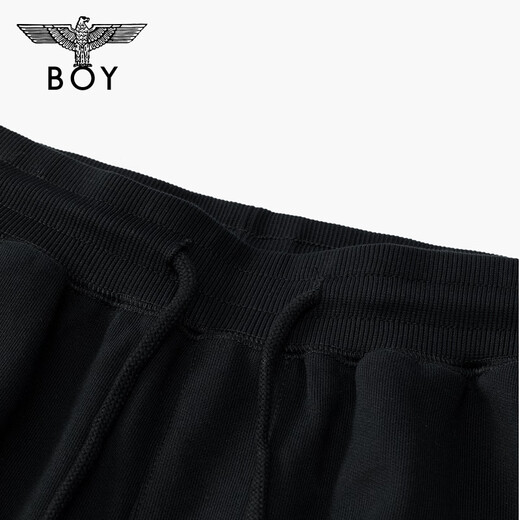BOY LONDON23 autumn men and women gold stamping letter printing high-end fashion fashion work pants N15903 black S