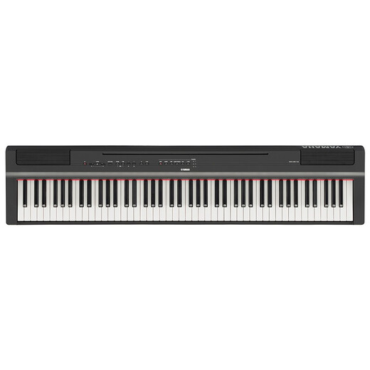 Yamaha (Yamaha) Piano électrique P125A P225 Adulte 88-Key-Key Hammer Hammer Child's Beginner Home Professionnel Graded Portable Electric Piano P225 Black + Pédale simple + Standard