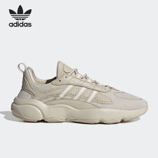 阿迪达斯 （adidas）三叶草男鞋女鞋夏季运动鞋网面透气跑步鞋复古老爹鞋休闲鞋JQ3927 JS3027/米灰 38