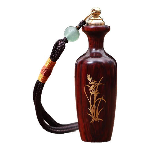 Gift Imperial Bouteille à tabaces en bois d'origine couleur violette en bois de santal en bois violet en bois de santal pourpre des cadeaux à main spécial pour les cadeaux d'anniversaire des étrangers