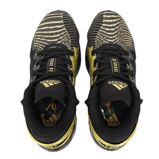 Adidas neue Herrenschuhe Sommersportschuhe hohe Top bequeme, nicht rutschende Polsterung auf dem Feld Training Praktische Basketballschuhe FZ3881/Mitchell 2 Generation 41