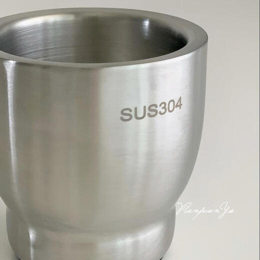 Jieyunmao multifunctional 304 stainless steel masher household manual spice grinder masher masher jar garlic paste mortar 10cm