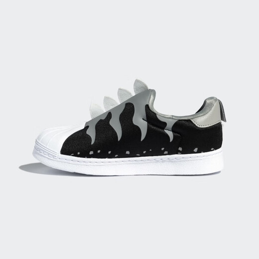 Adidas Clover Sports Chaussures pour enfants Superstar 360 Shell Head Sports Chaussures GX3271 Black 25