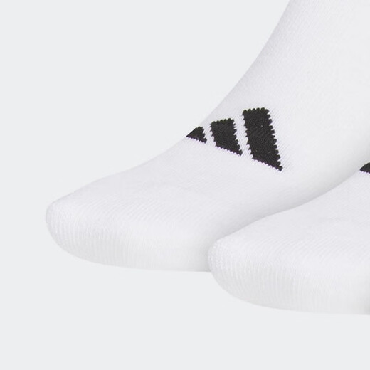 阿迪达斯（adidas）男袜女袜2024冬季新款舒适休闲透气运动袜JN4866 白色|JN4867 S